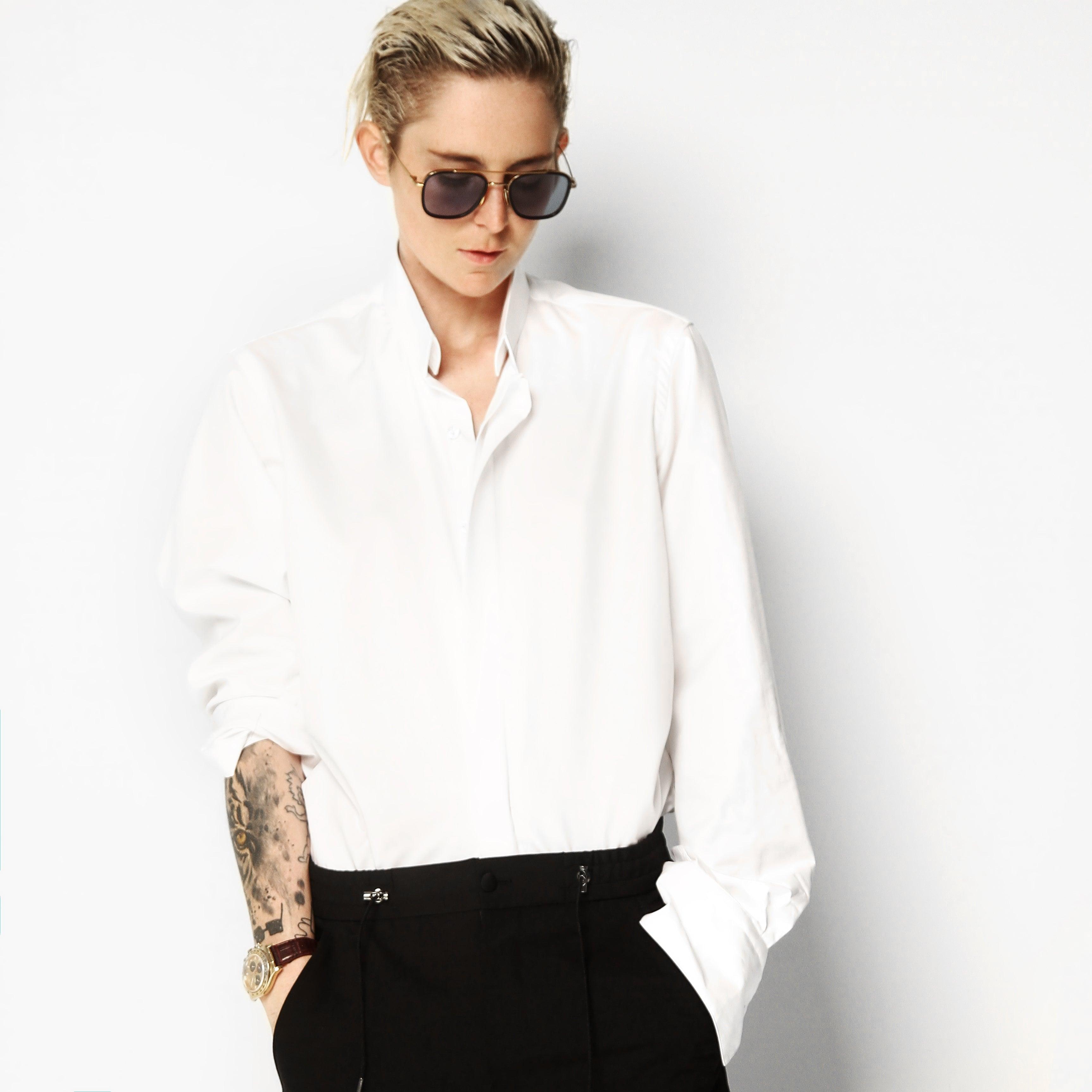 TUXEDO SHIRT - Strike Oil